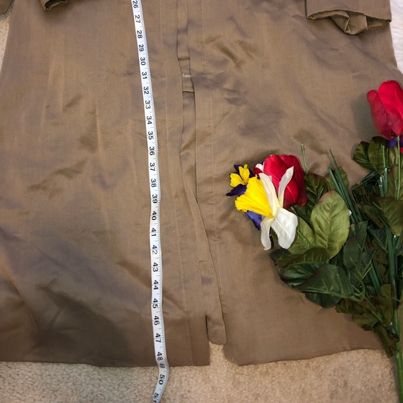 🌺VINTAGE burberry trench coat with removable zippered lining /vest 🌺 - Picture 6 of 16